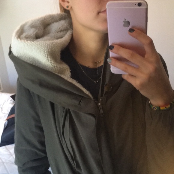 Fuzzy sweater jacket! - Picture 3 of 8